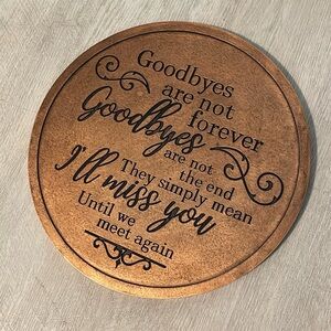 Copper Decorative Plaque
